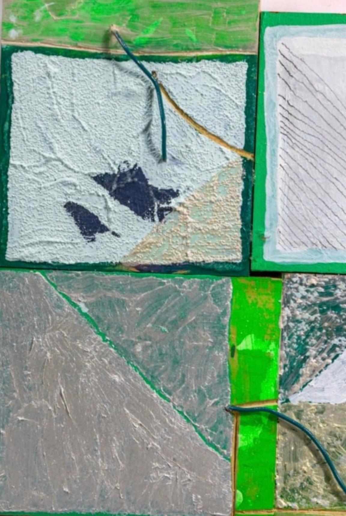 Cordy Ryman „Green Draht neu aufgelegt“ 2011 im Zustand „Gut“ im Angebot in New York, NY