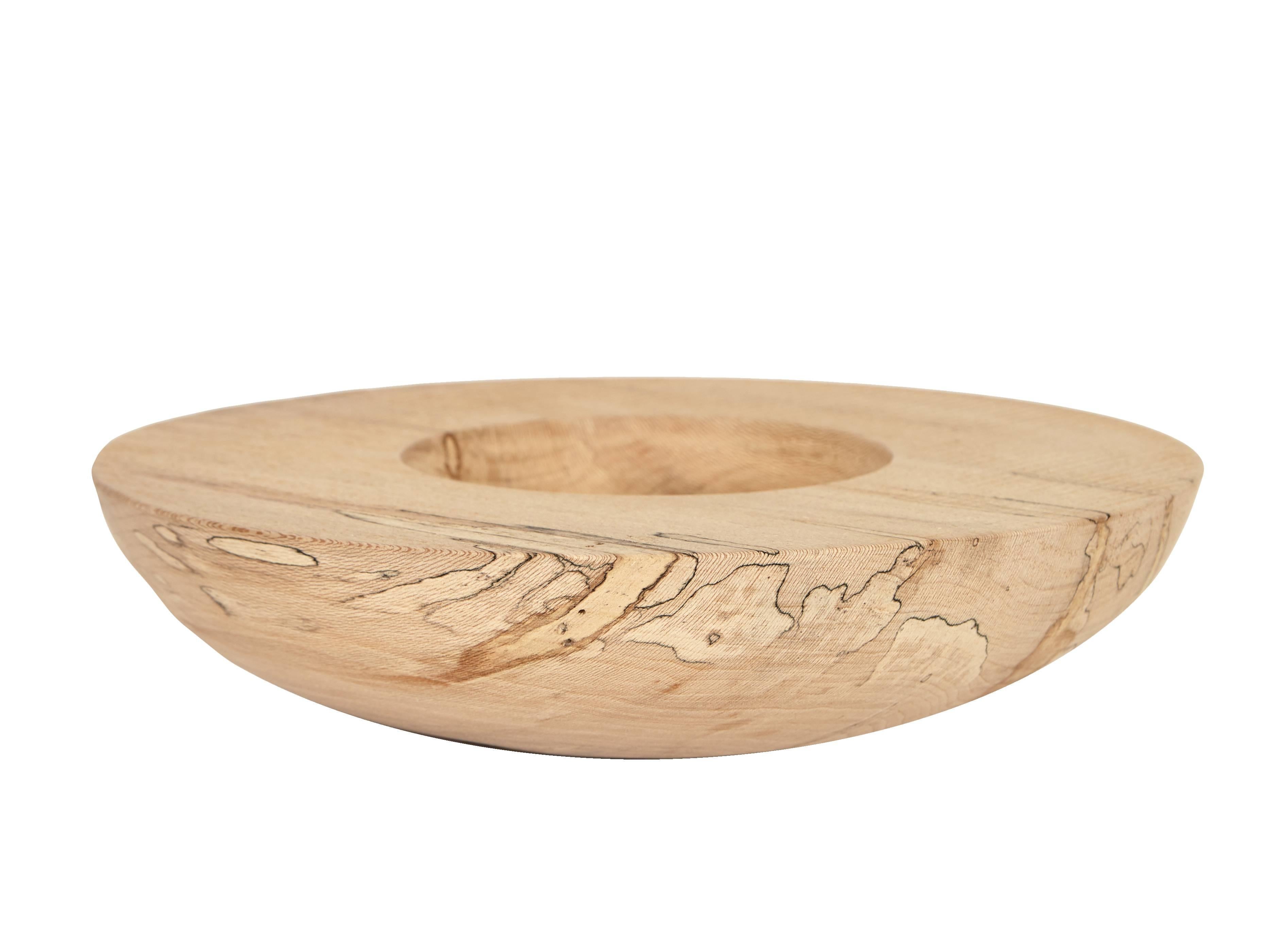 Core Series Sycamore bowl by Claudio Sebastian Stalling lathe turned and hand finished.

Originally from the German Alps, and trained in the traditional woodworking mastery of the German lineages, Claudio Sebastian Stalling's work is a synthesis