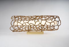 Core Wall Light in Brass by Johannes Hemann