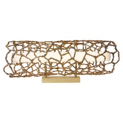 Core Wall Light in Brass by Johannes Hemann