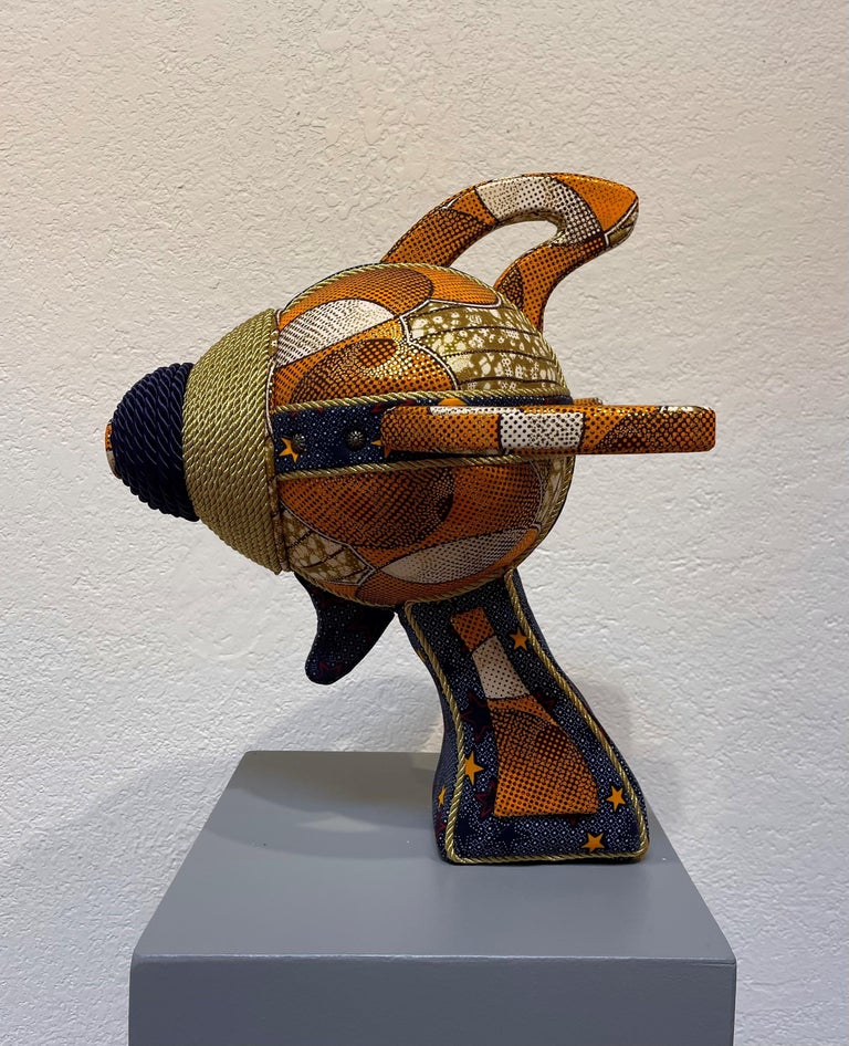 Corey Pickett "Ray Gun 57" Mixed Media Sculpture For Sale at 1stDibs
