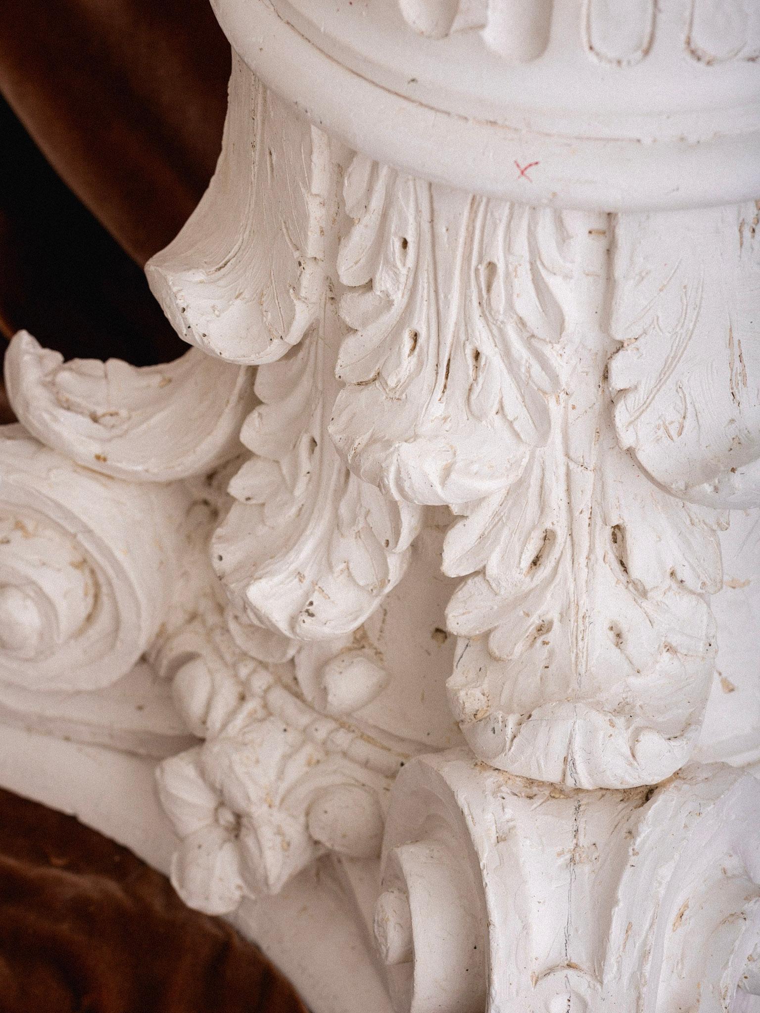 Corinithian Column Plaster Architectural Study Objet D'art en vente 3