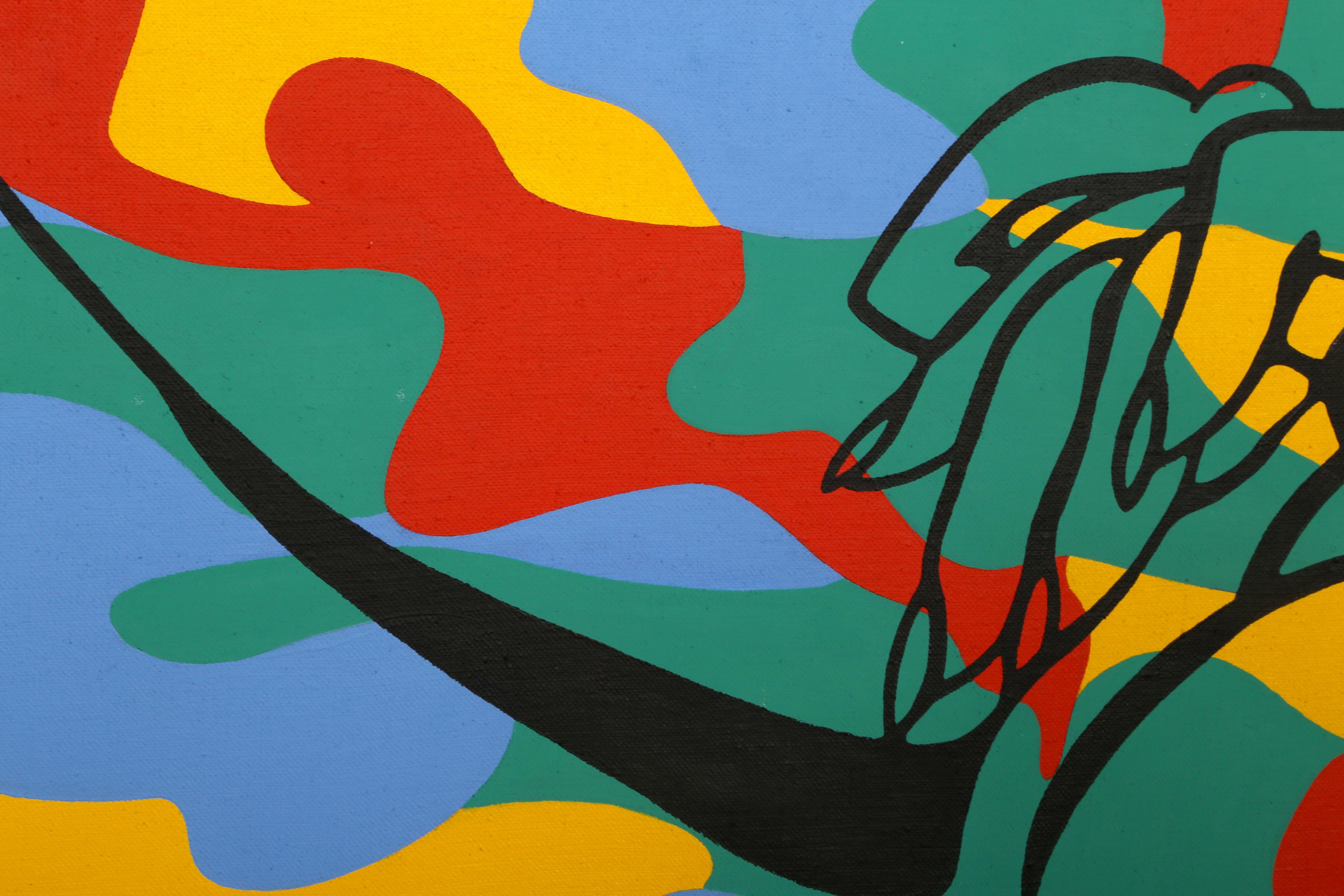 Lichtenstein trifft Warhol, Pop-Art-Ölgemälde von Corinna Heumann im Angebot 2