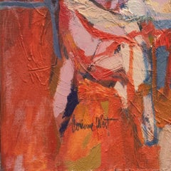 'Shoe-In', California Woman Artist, Fashion Illustrator, Figurative Painting