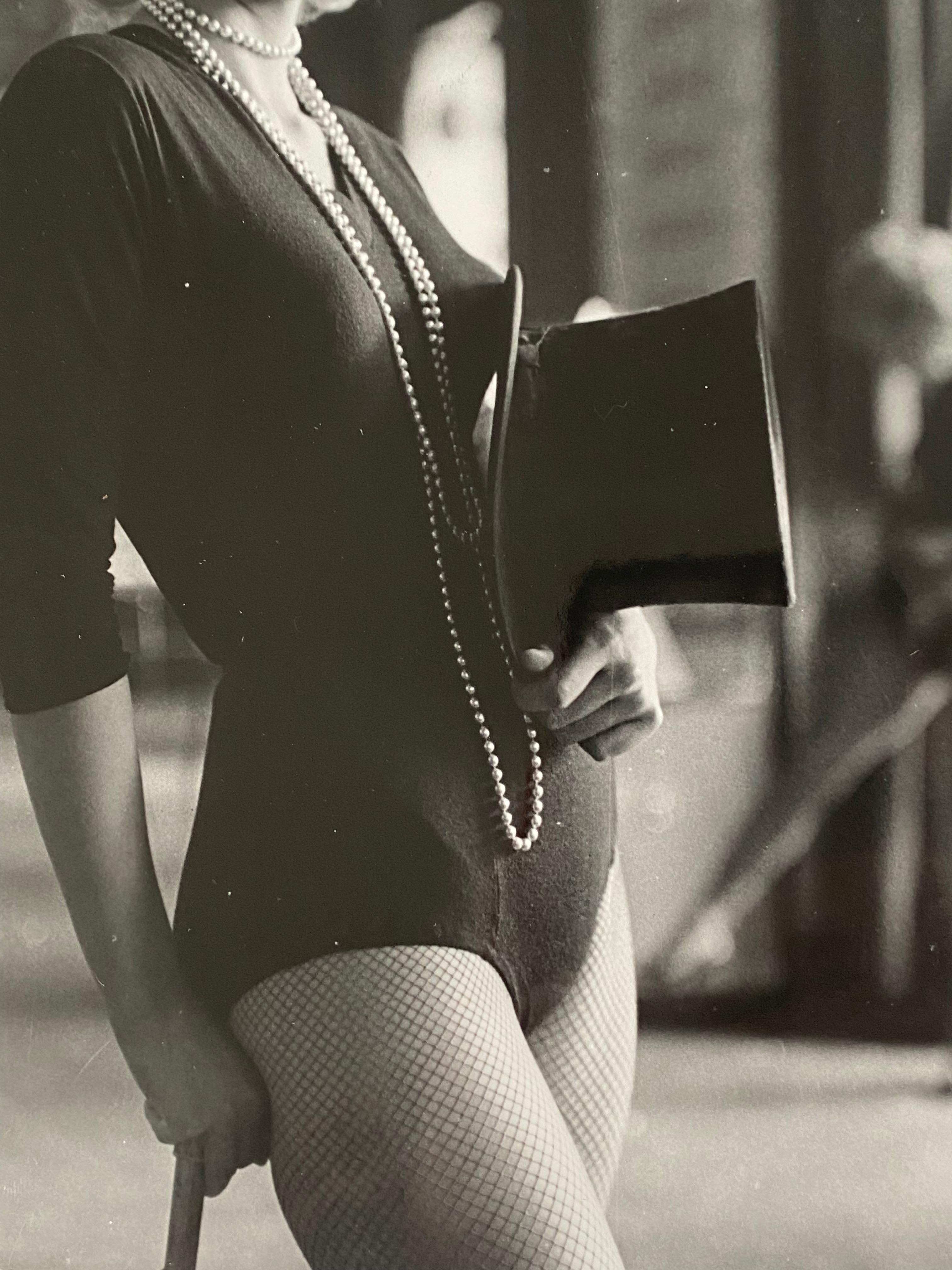 Paper Corinne Marchand On the set of Jacques Demy's LOLA For Sale