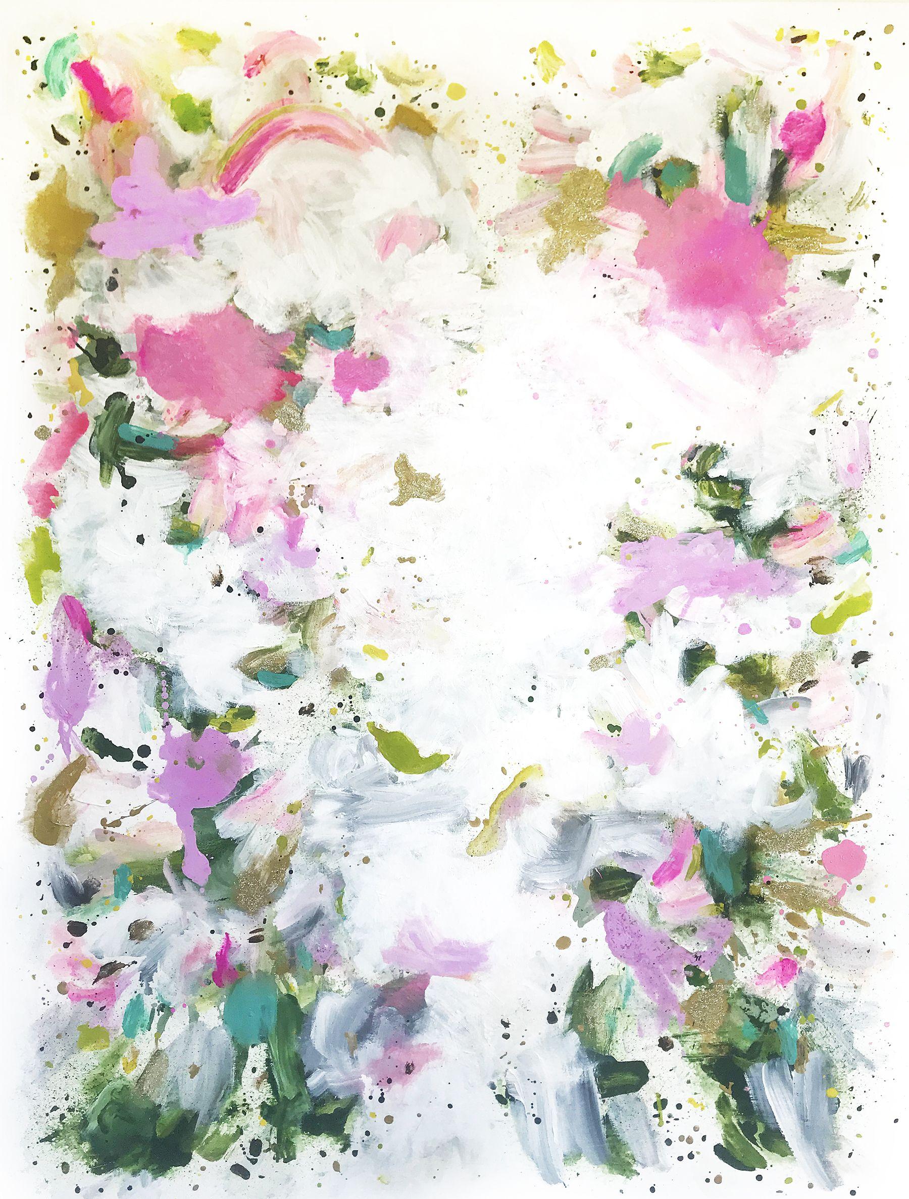 Abstract Painting di Corinne Natel - Superluminal #44, Pittura, Acrilico su tela