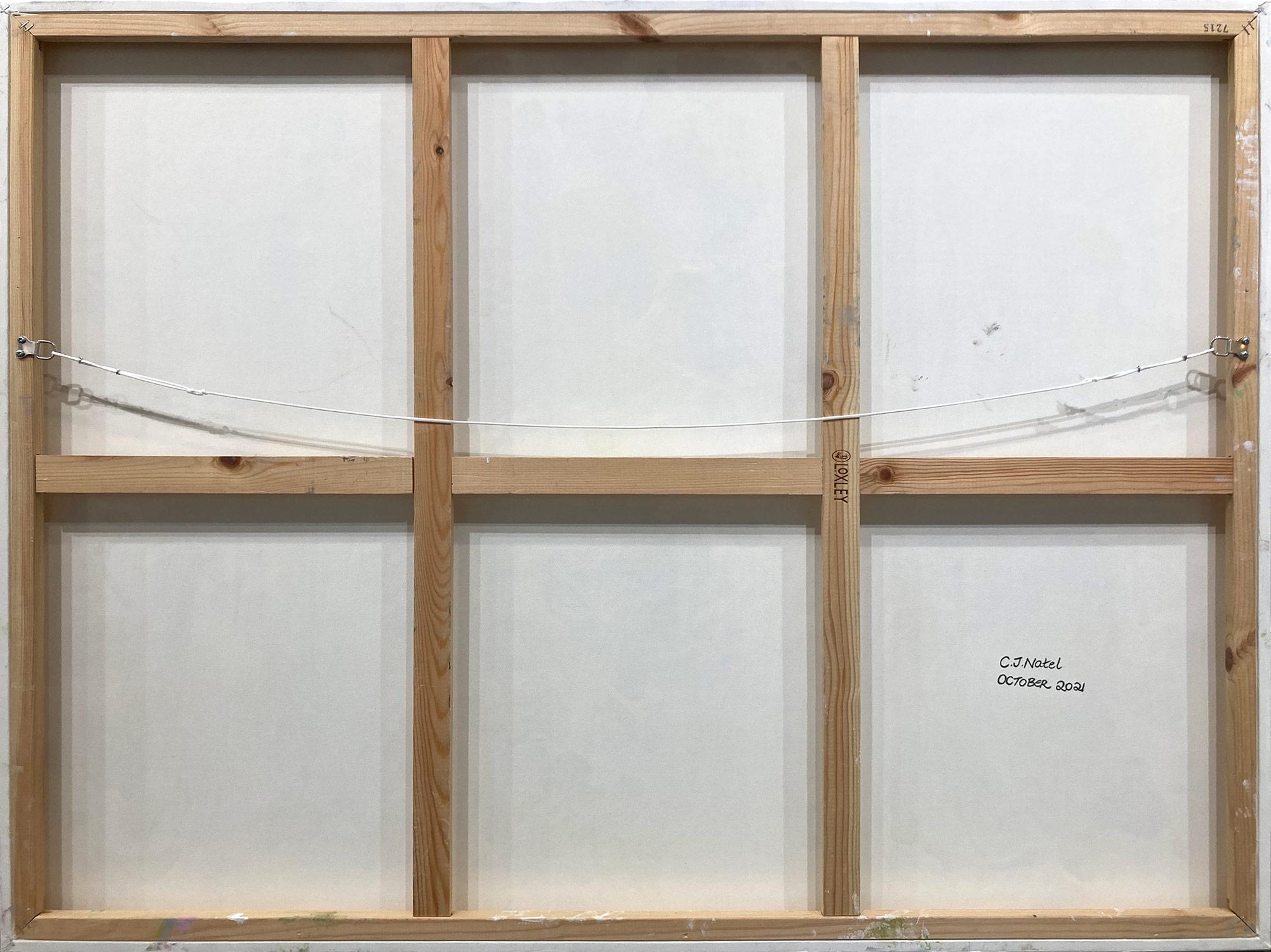 „Superluminal #81“ Zeitgenössisches farbenfrohes, fließendes Gemälde in Mischtechnik auf Leinwand im Angebot 7