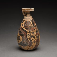 Alabastrón corintio de figura negra