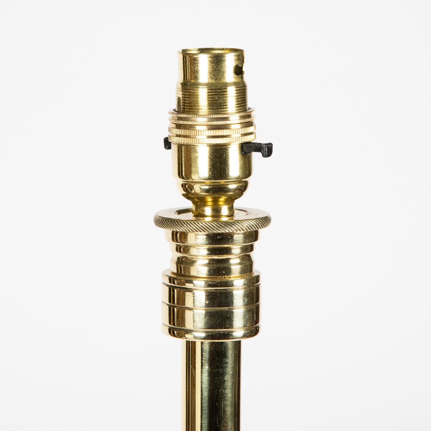 Corinthian Column Brass Telescopic Standard Lamp For Sale 6