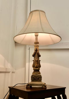 Corinthian Column Table Lamp