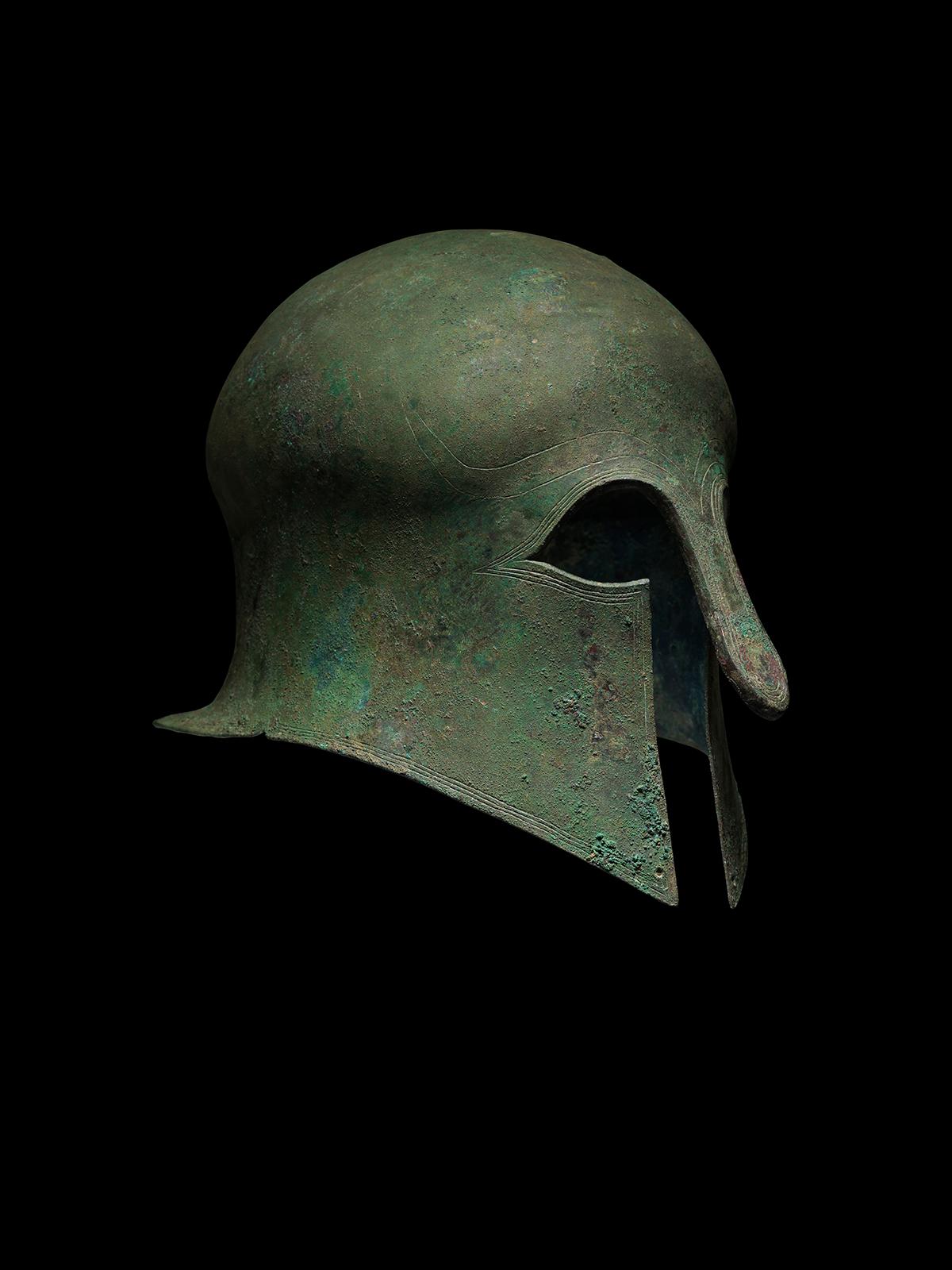 18th Century and Earlier Corinthian Helmet