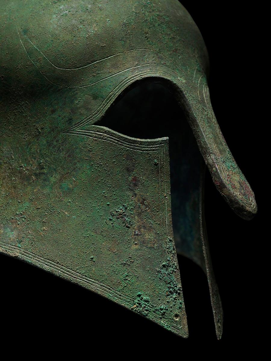 Bronze Corinthian Helmet