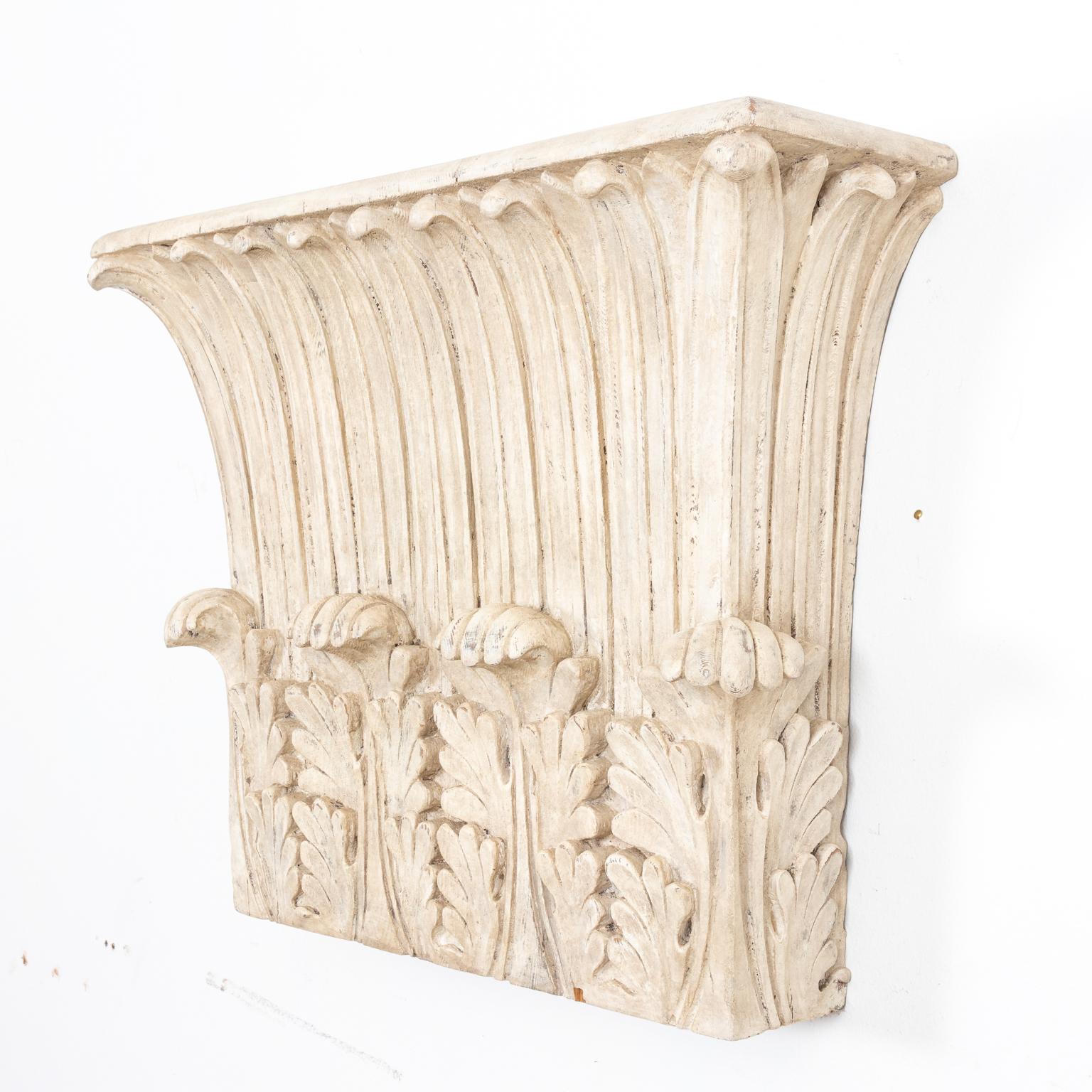 Corinthian Style Architectural Wood Element Wall Brackets 8