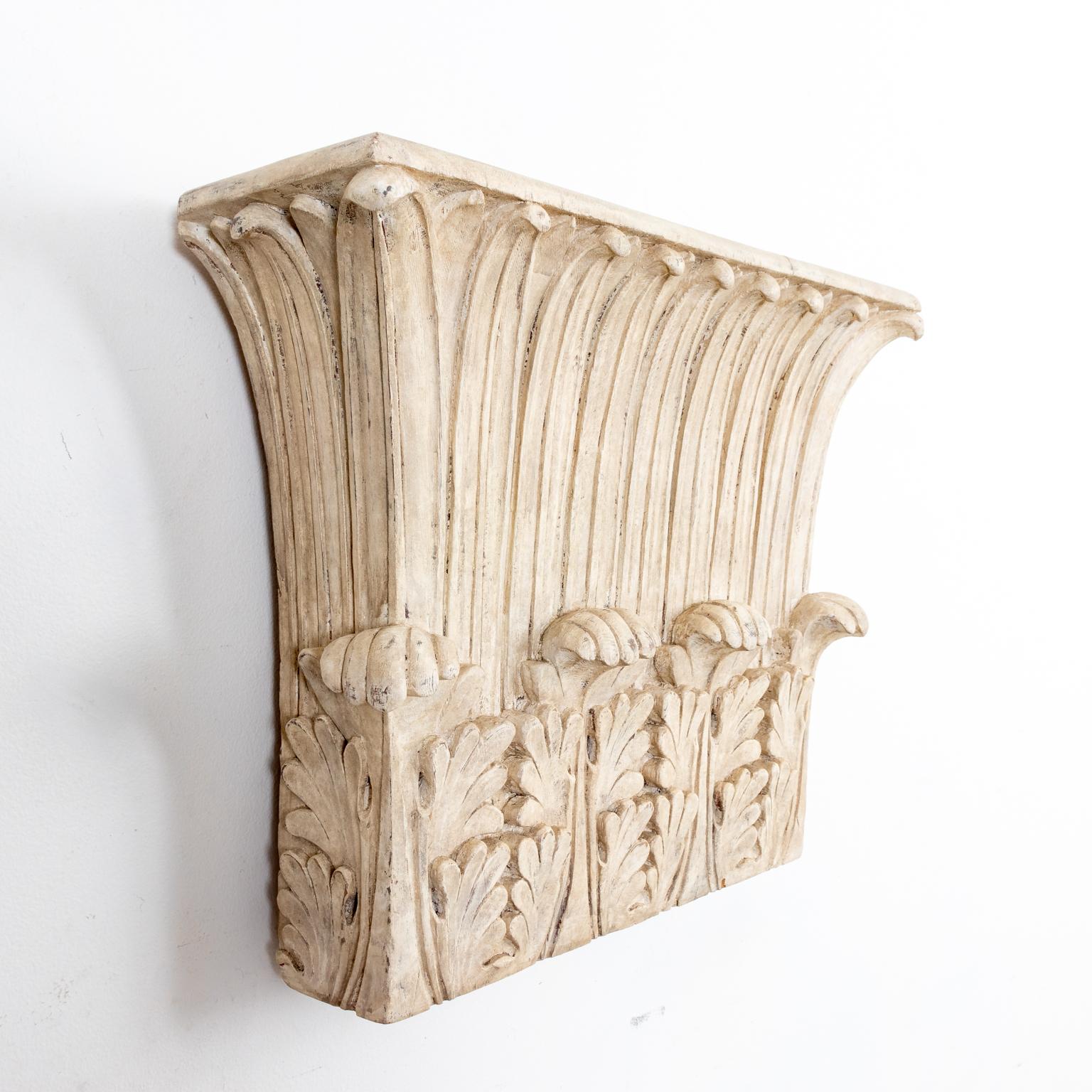 Corinthian Style Architectural Wood Element Wall Brackets 10