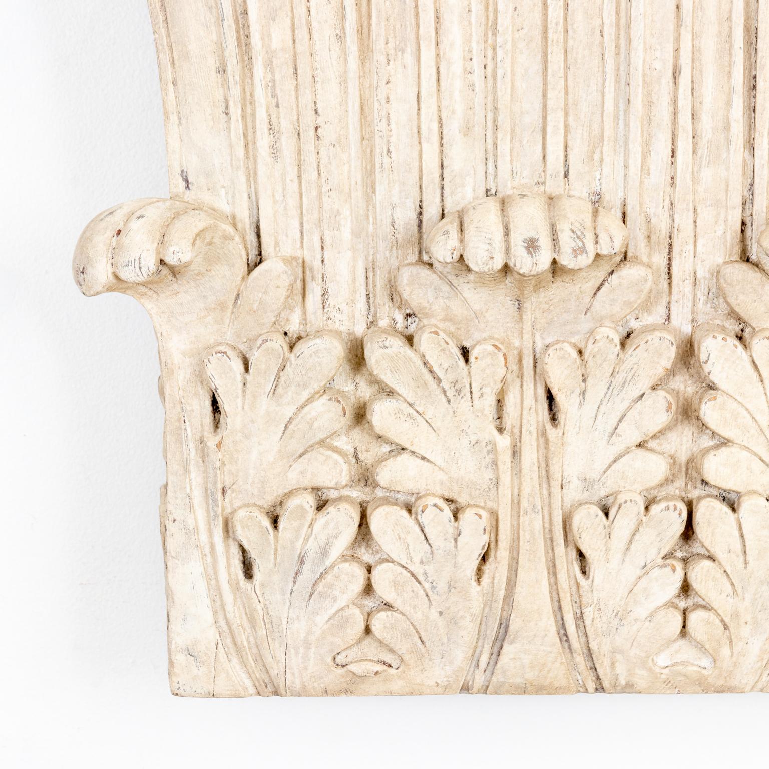 Corinthian Style Architectural Wood Element Wall Brackets 3