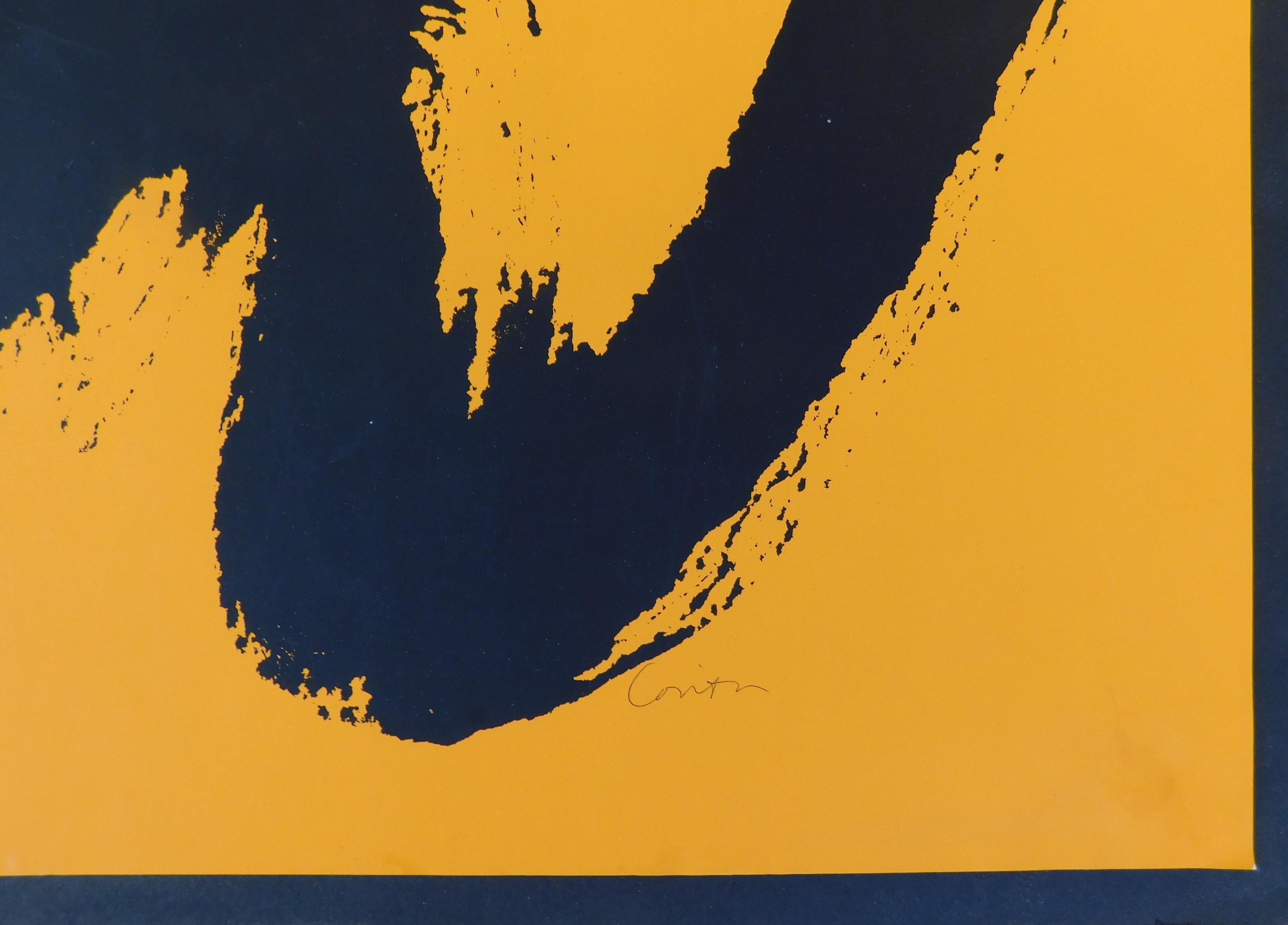 Serigrafia originale di Corita Kent sulla protesta contro la guerra in Vietnam, 