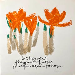 Crocuses for Autumn, by Corita Kent