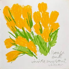 Crocuses for Summer, by Corita Kent