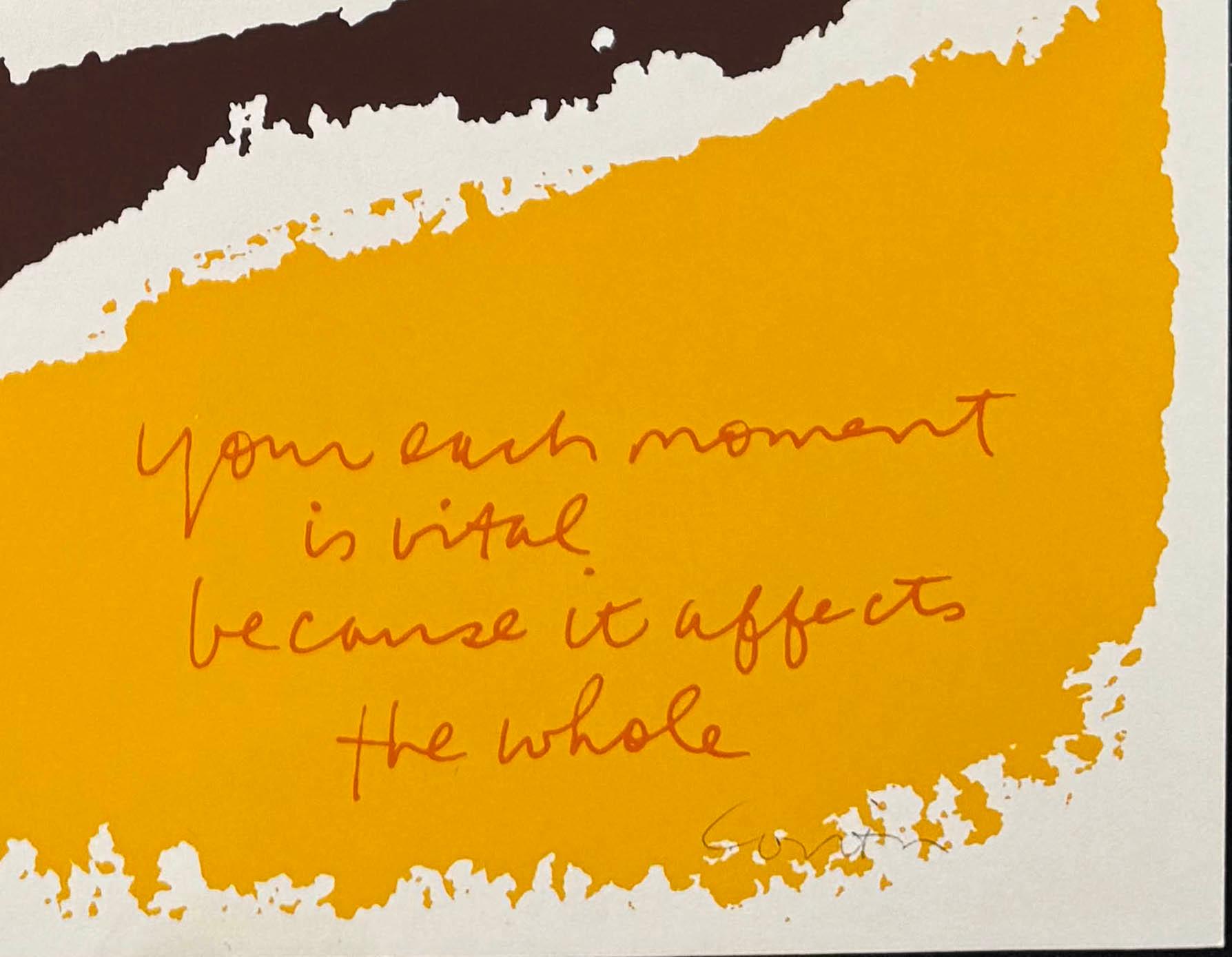 Each Moment, by Corita Kent 2