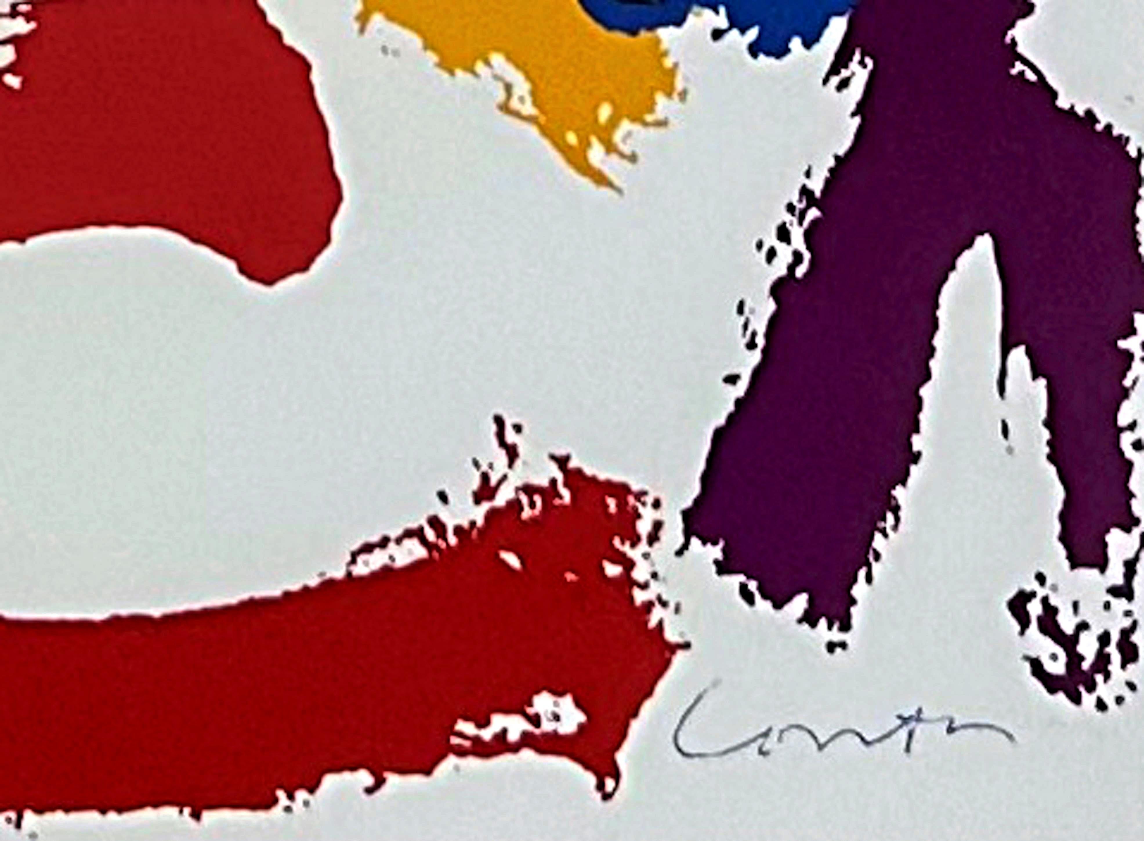 Corita Kent
ICH LIEBE DICH SEHR, 1978
Siebdruck-Poster
In der Platte signiert
Inklusive Rahmen
Unnumeriert aus der limitierten Auflage von ca. 400 Stück.
Herausgegeben von Muirhead Galleries, Costa Mesa California
Heldly im Originalrahmen aus den