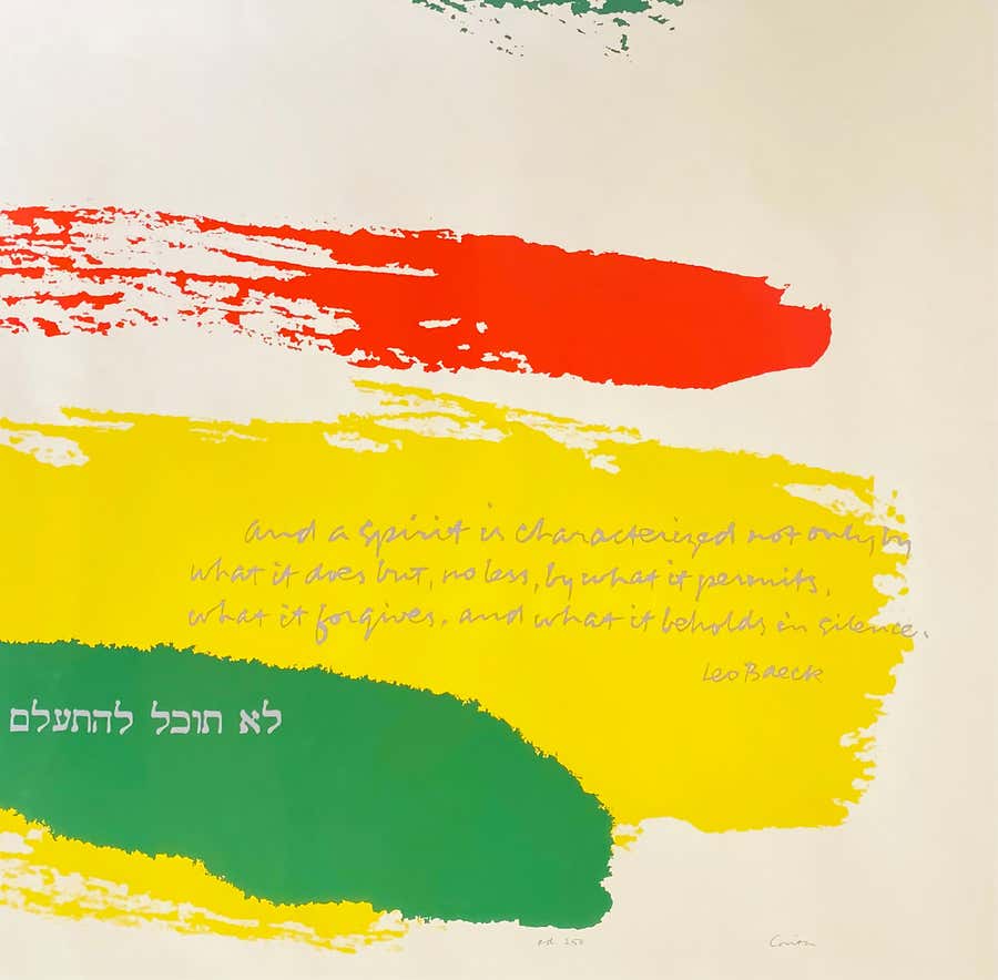 Leo Baeck "and a Spirit is Characterized"