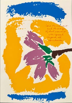 Love The Moment, by Corita Kent