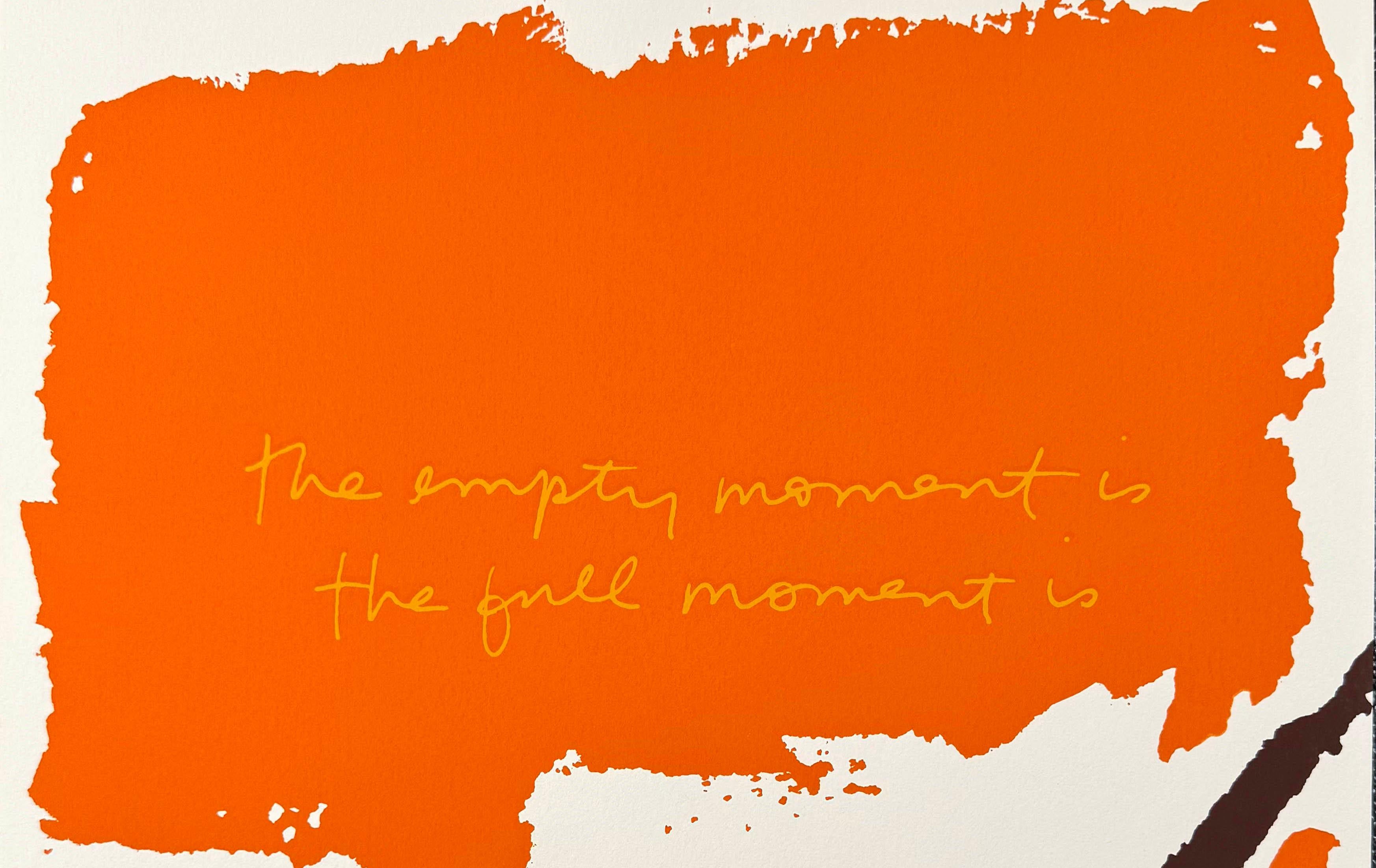 The Empty Moment Is, by Corita Kent 3