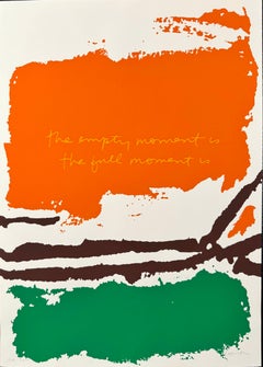 The Empty Moment Is, by Corita Kent