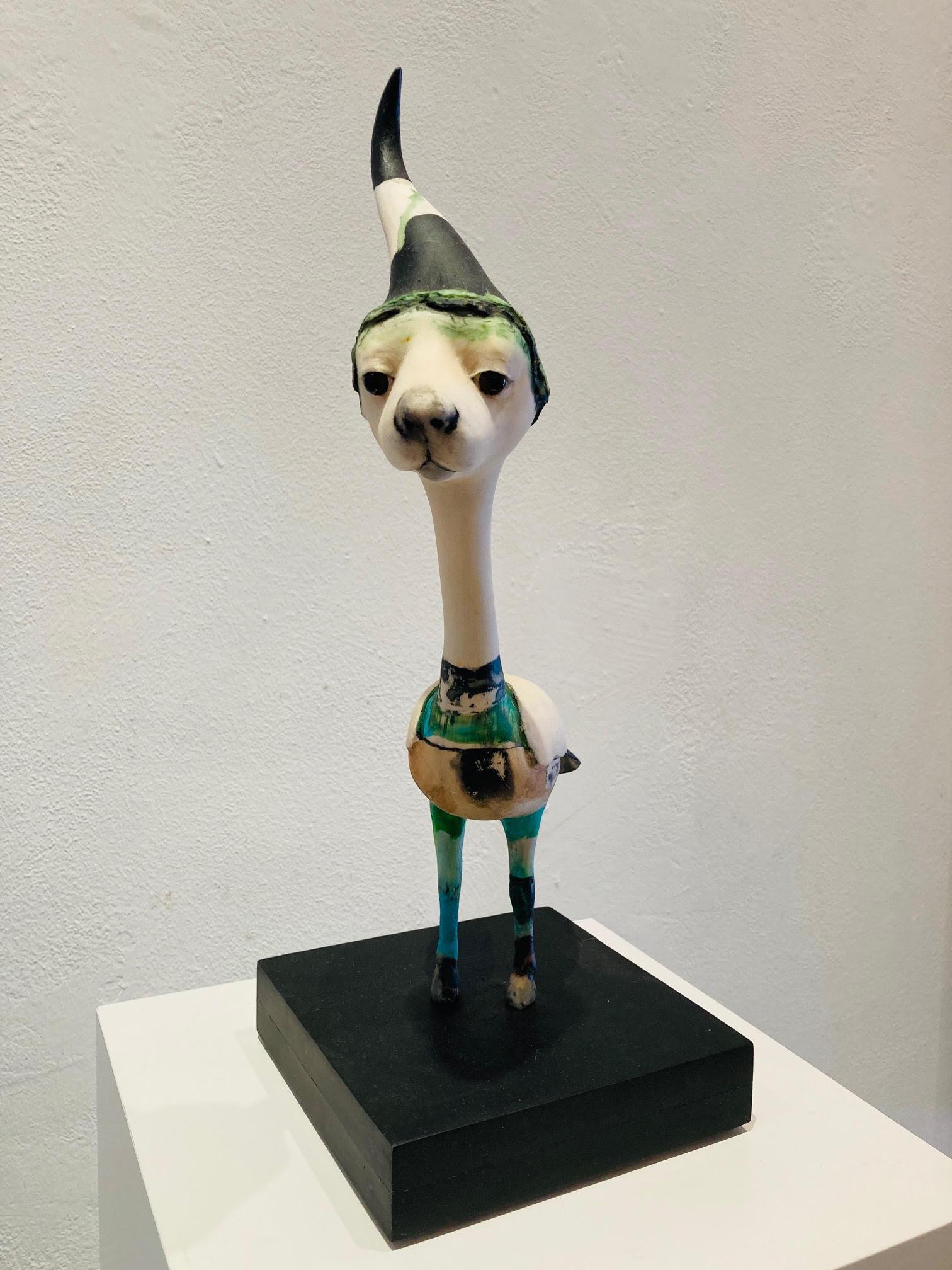 Escultura Koud Cold Mixed Media Pájaro Fantasía Contemporánea En Stock en venta 1