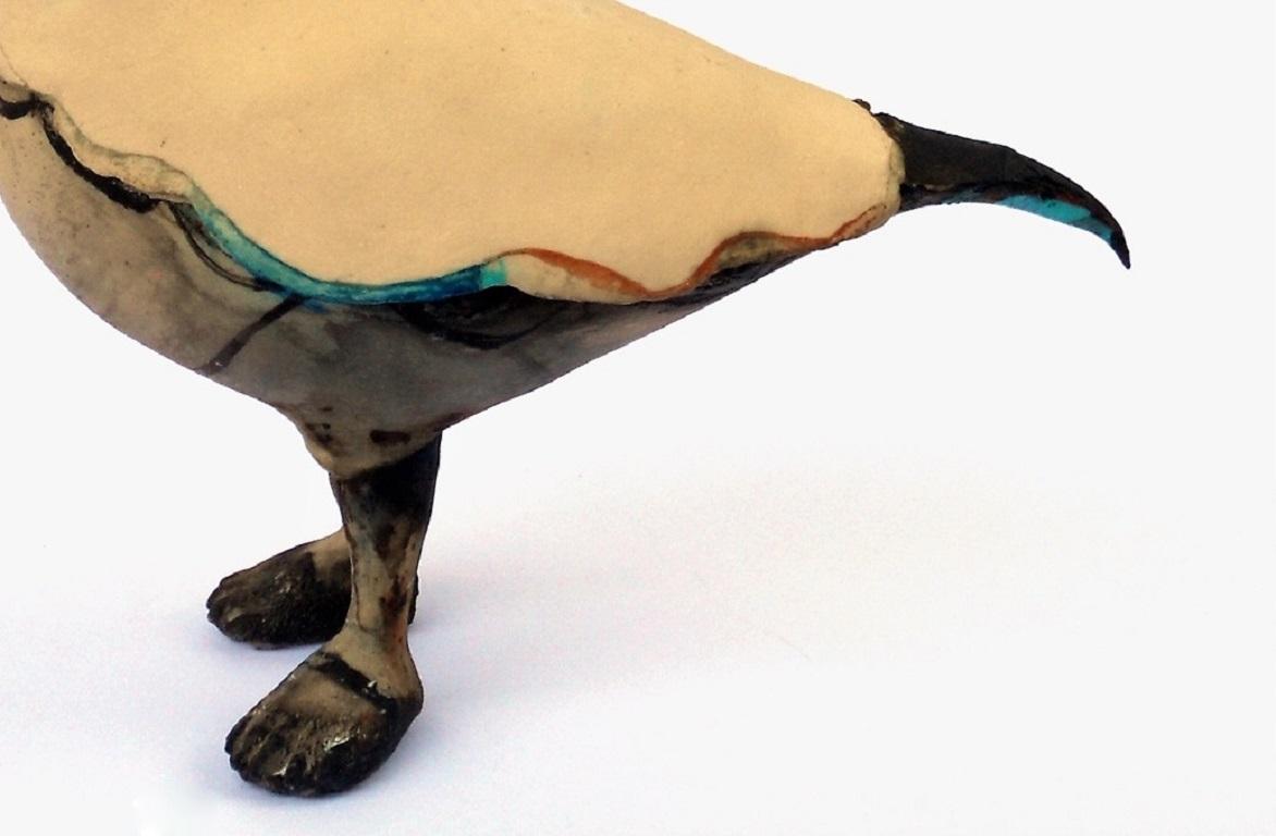 Lezzy Sculpture Mixed Media Bird Ears Surreal Fantasy In Stock For Sale 1