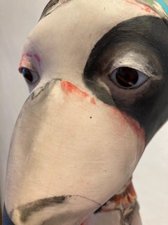 Rags Mixed Media Sculpture Contemporary Colorful En stock