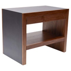 Cork and Walnut Parkman Nightstand, Large by Lawson-Fenning
