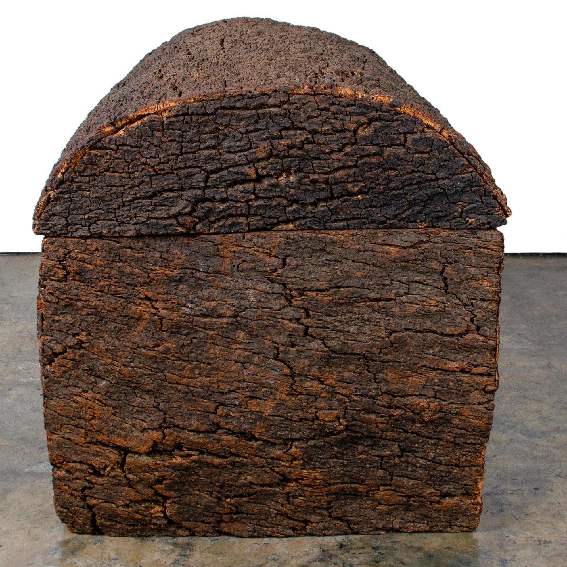 20th Century Cork Bark Trunk For Sale