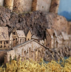 Cork Diorama Carcassonne