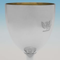 Cork - Irish Provincial Antique Sterling Goblet, 1815 by Terry & Williams