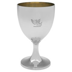 Cork - Irish Provincial Antique Sterling Goblet, 1815 by Terry & Williams