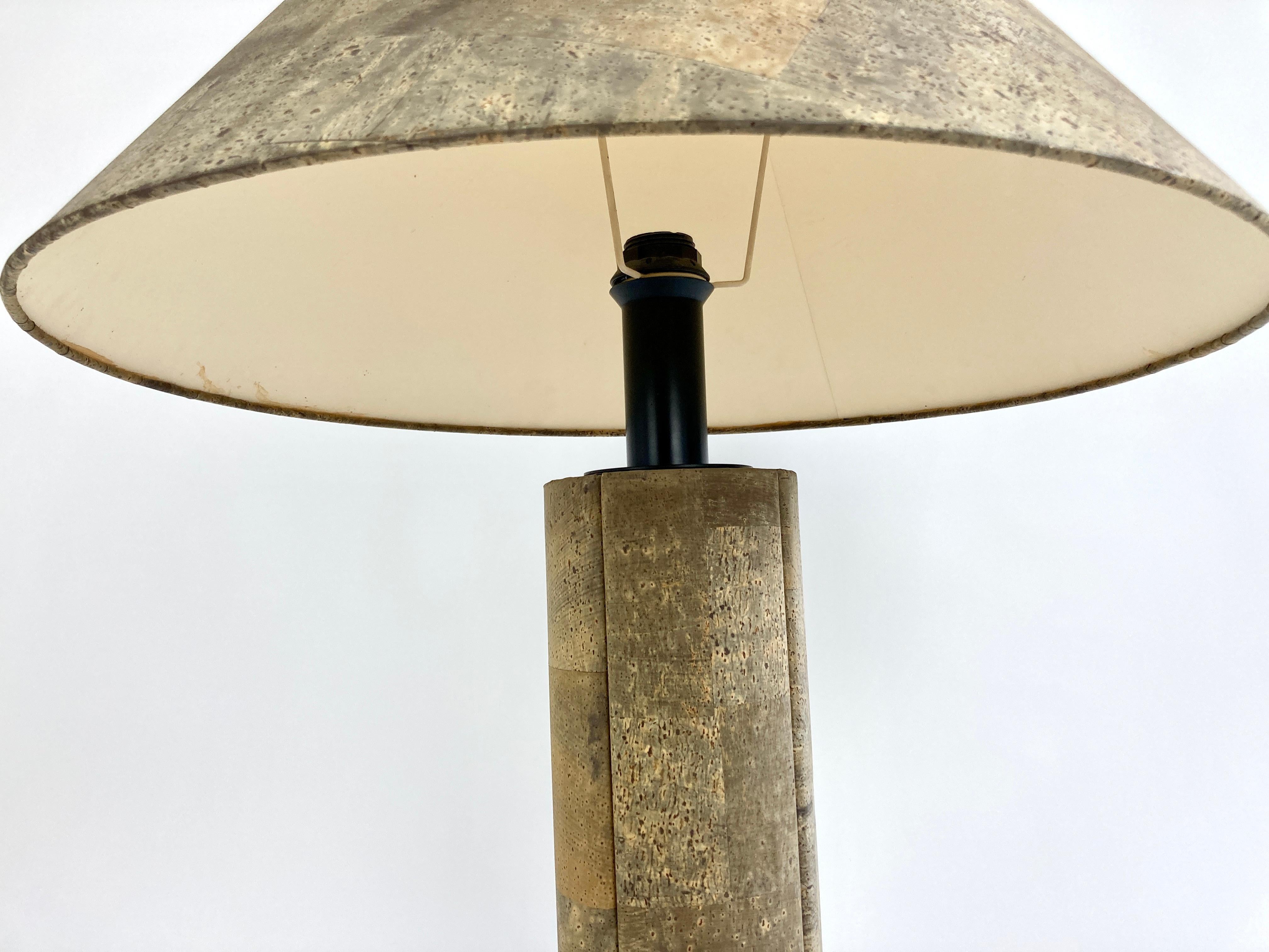 20th Century Cork Lamp by Ingo Maurer, Design M, Germany, 1974