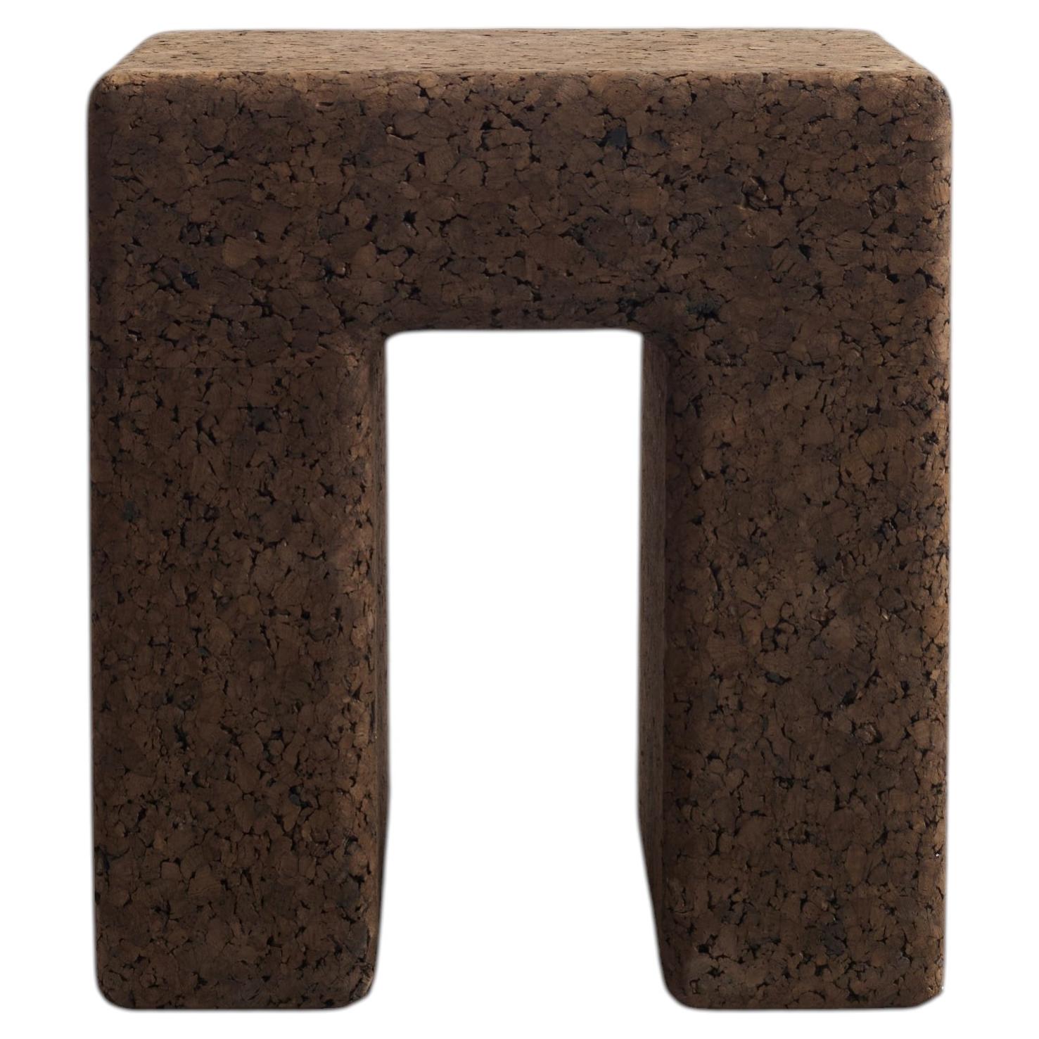 Tabouret en liège et champignon par ORCA