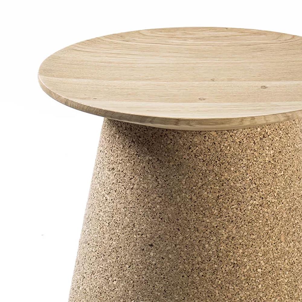 Hand-Crafted Cork Oak Stool For Sale