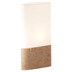 Cork & Paper Fulcrum Table Lamp by Resident