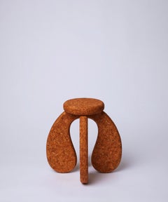 Cork Plant Stand/Sculpture by Squares & Things