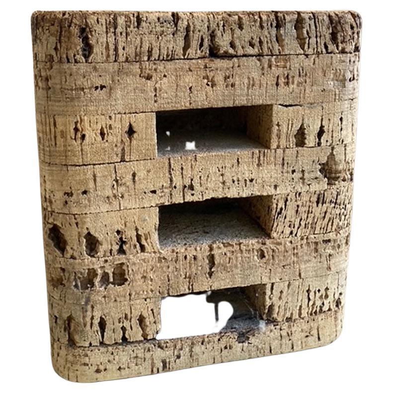 Cork Side Table For Sale