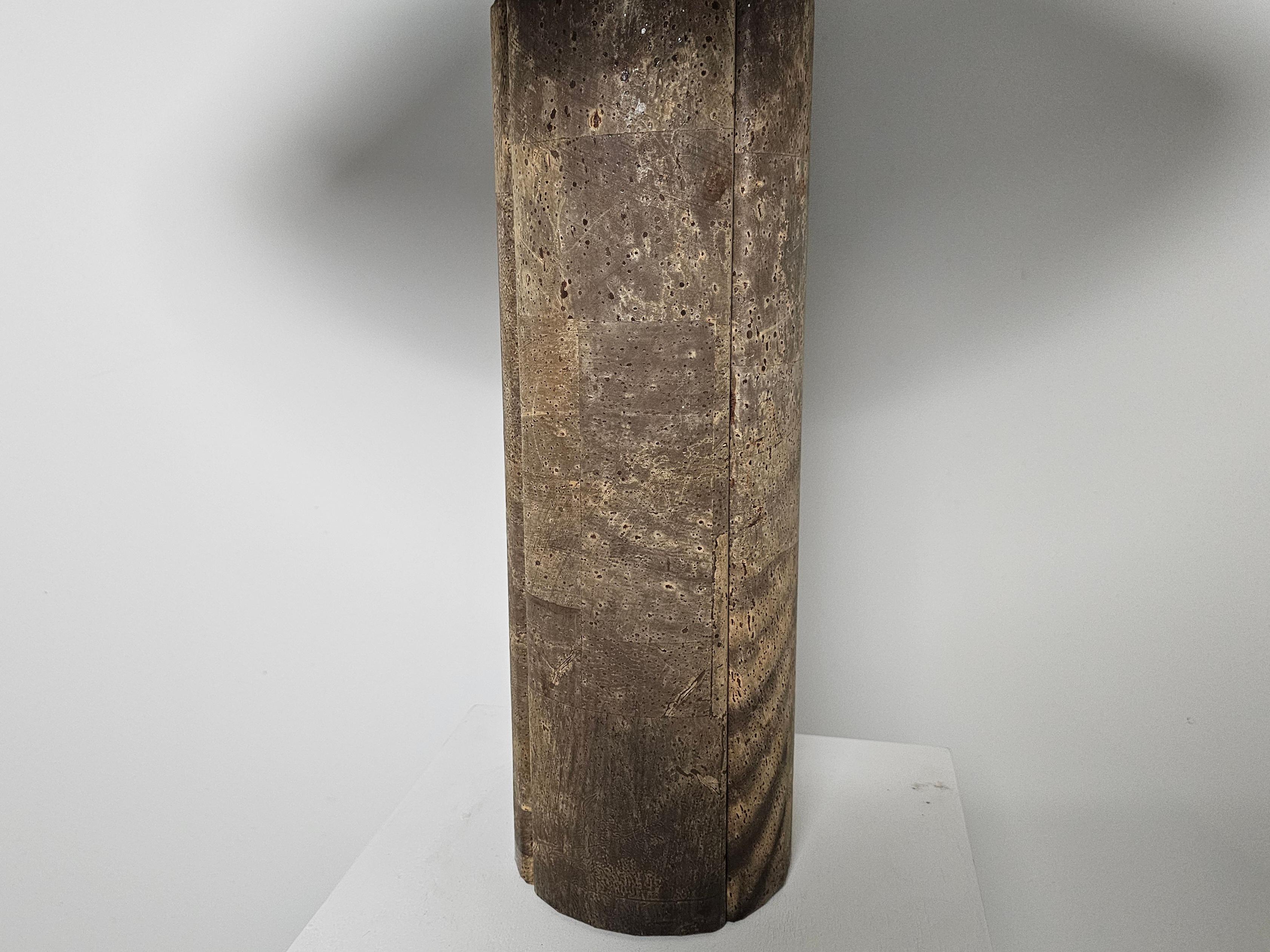 European Cork table lamp by Ingo Maurer and Wilhelm Zanoth for Design M, 1970s For Sale