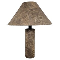 Tischlampe aus Kork von Ingo Maurer und Wilhelm Zanoth für Design M, 1970er Jahre