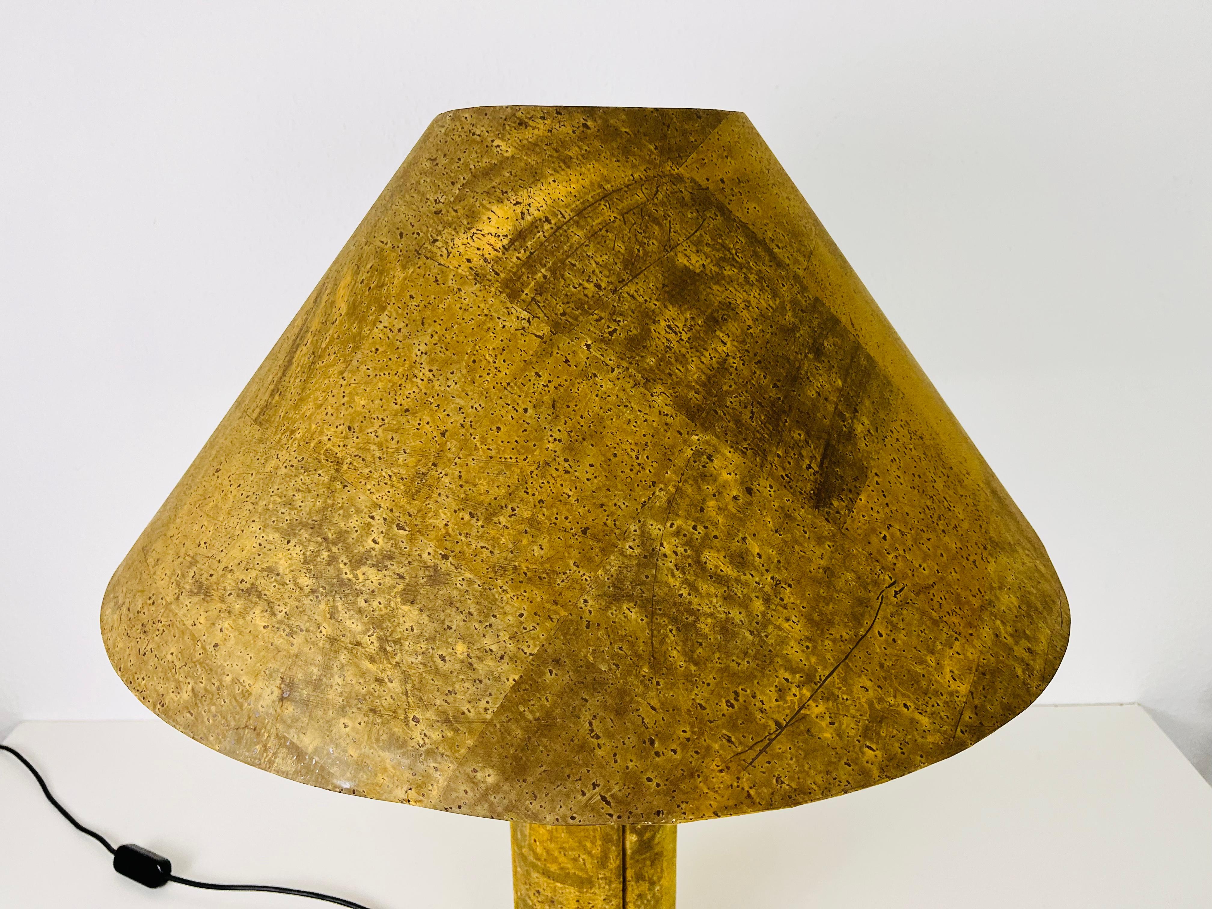 Cork Table Lamp by Ingo Maurer for M Design, 1960s, Germany 5
