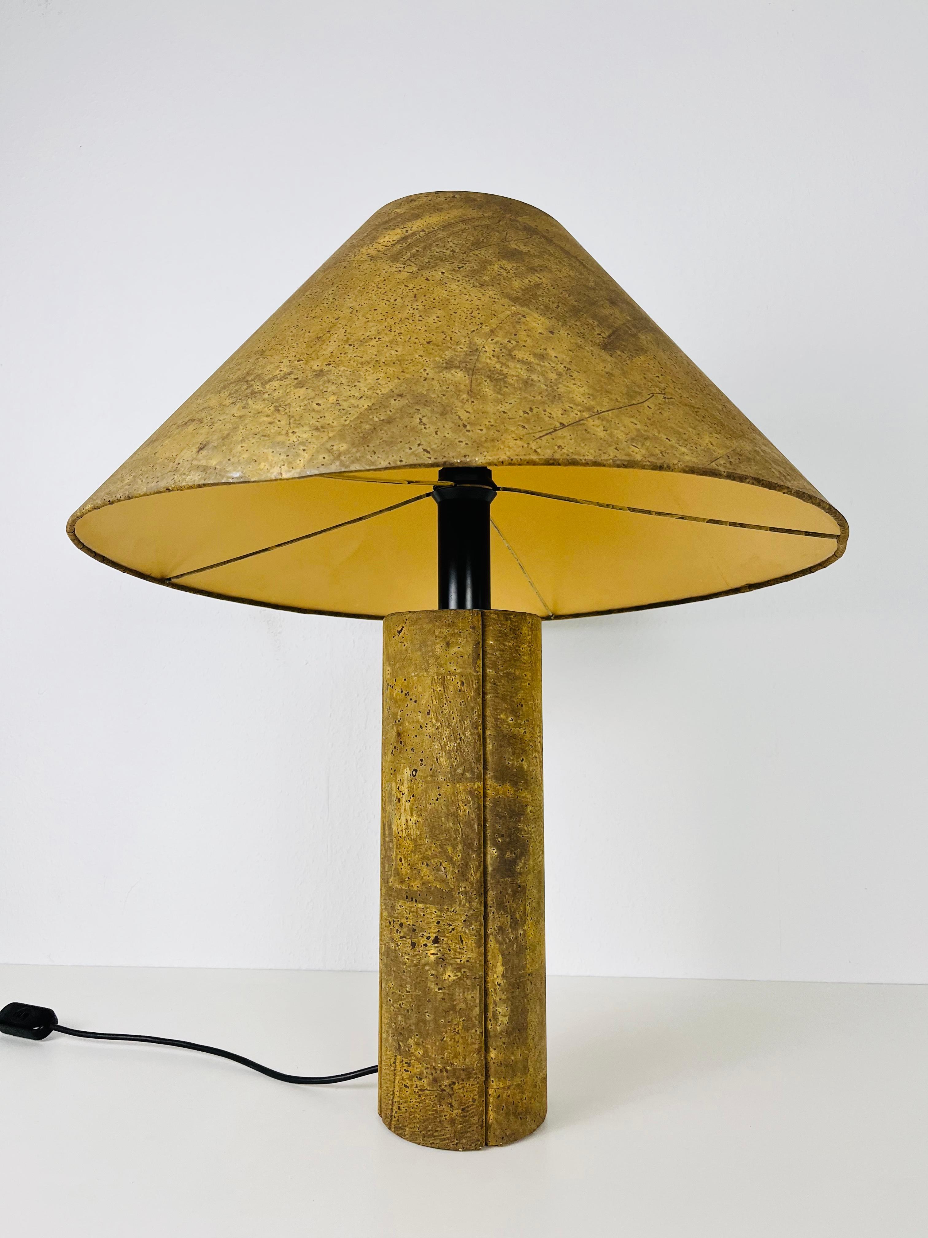 Cork Table Lamp by Ingo Maurer for M Design, 1960s, Germany 2