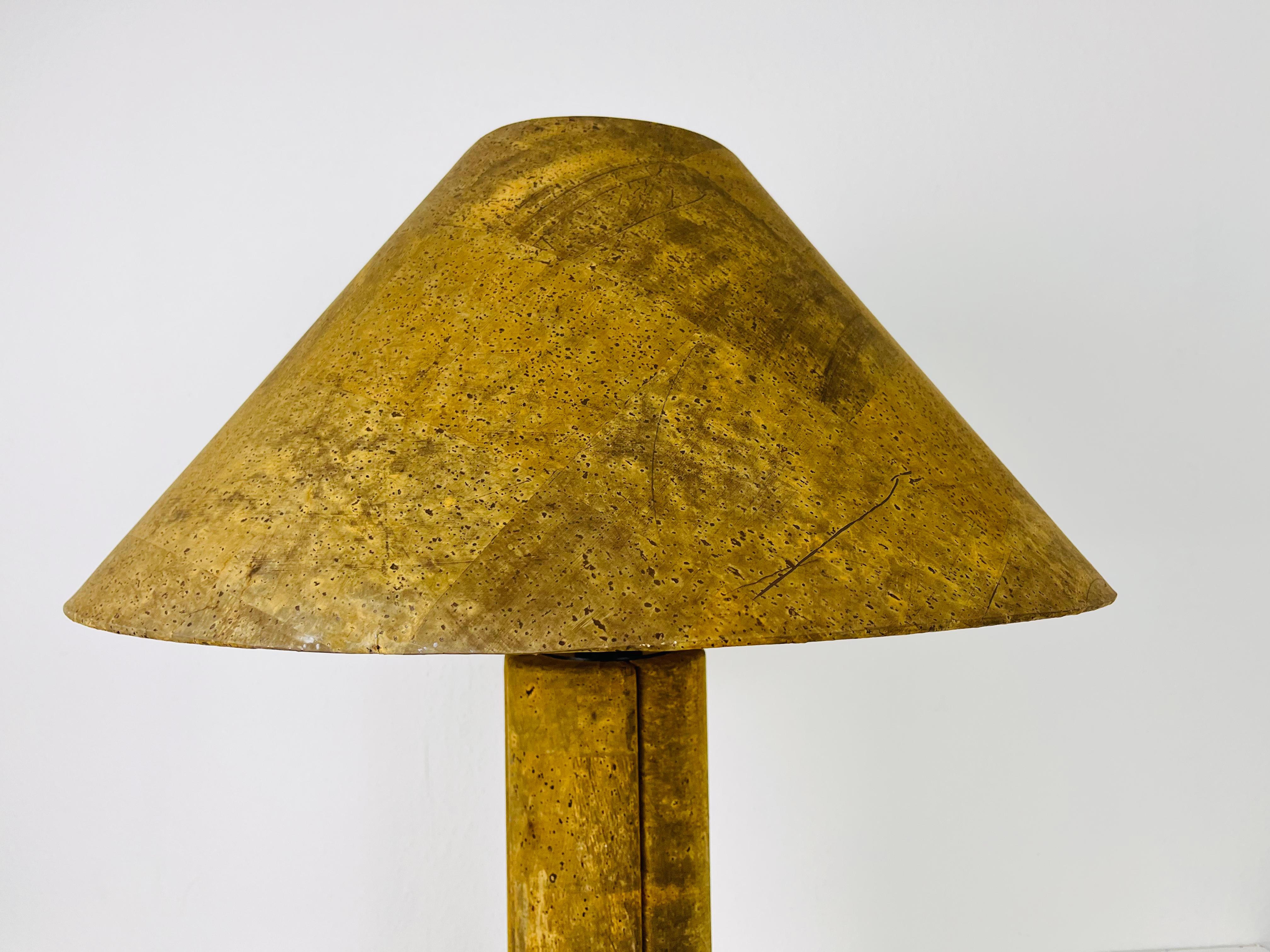 Cork Table Lamp by Ingo Maurer for M Design, 1960s, Germany 4