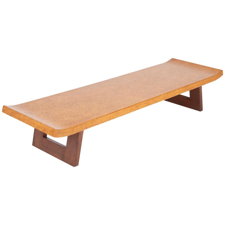 Cork Top Coffee Table by Paul Frankl at 1stDibs