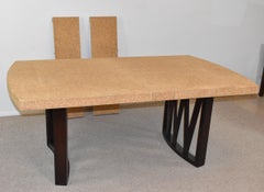 Cork Top Dining Table by Paul Frankl for Johnson Furniture