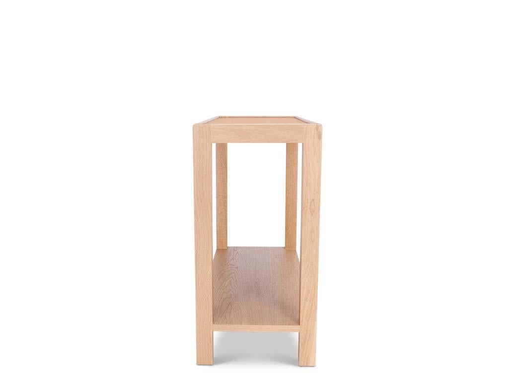 Mid-Century Modern Table d'appoint étroite surmontée de liège de Lawson-Fenning en vente